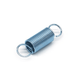 Extension Spring Zinc Plated Flat Wire Double Hook