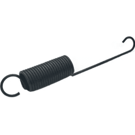 Tension Springs Black Long Hook Helical