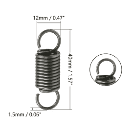 Extension Springs High Quality Customized Tension Springs Carbon Steel Stainless Steel Durable Steel Springs With Hook